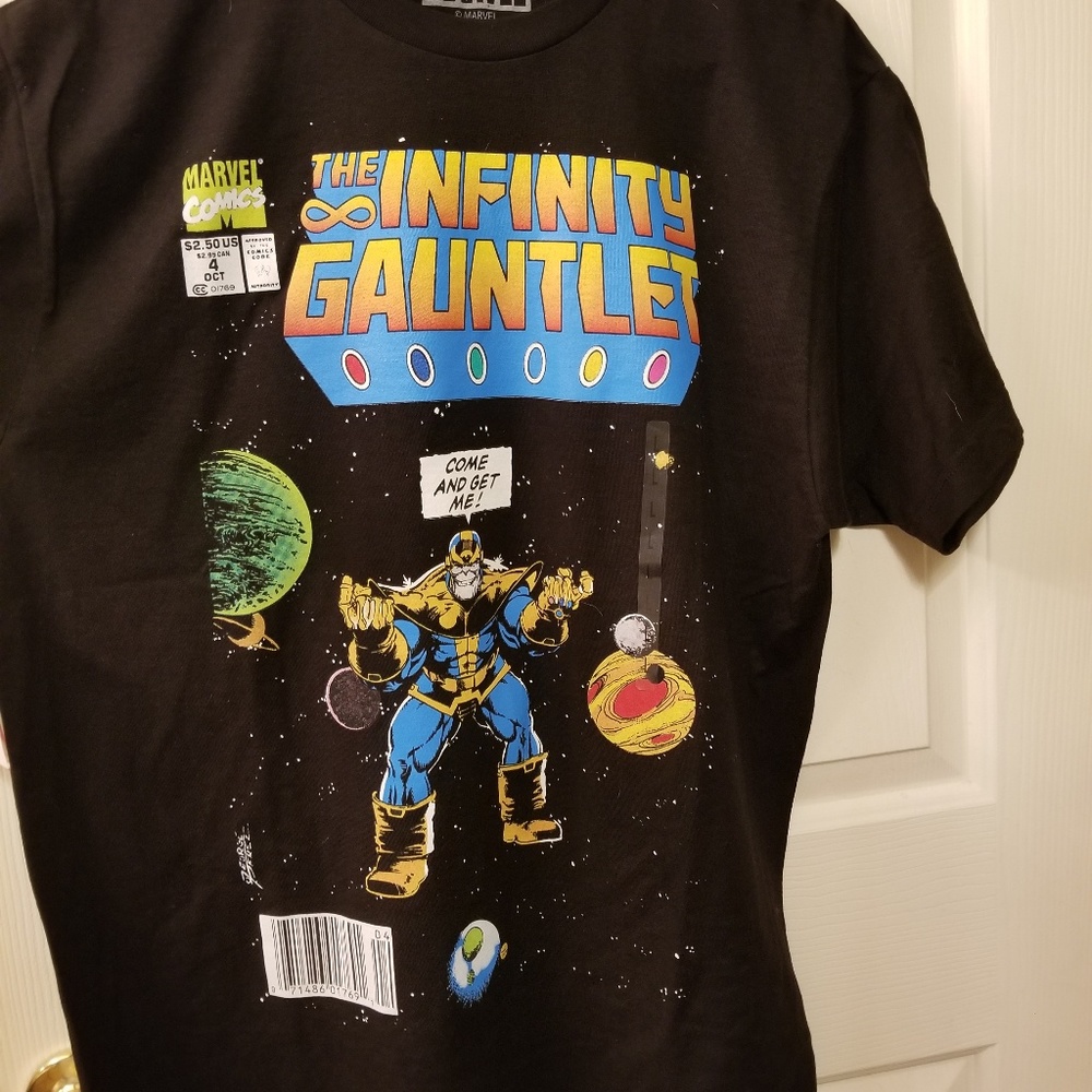 Marvel The infinity gauntlet shirt